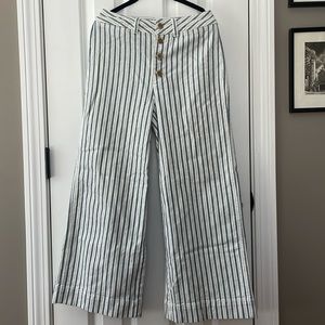 Madewell Highwaisted Wideleg Cropped Jeans